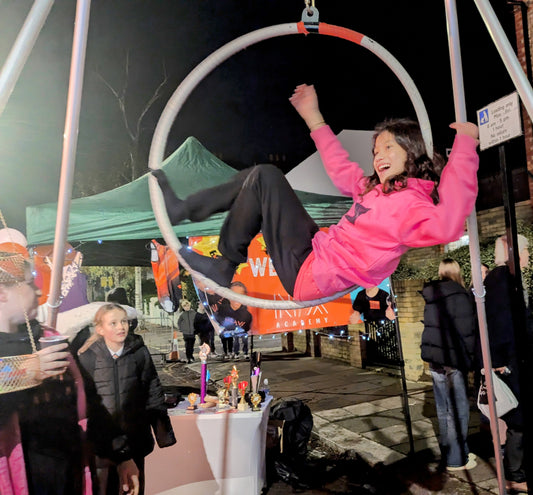 Circus Magic at Teddington Lights Up: When Nix Brought the Party!